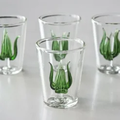 Tequila Decanter Set - 4 Shotglazen - 840 ml - Karaf
