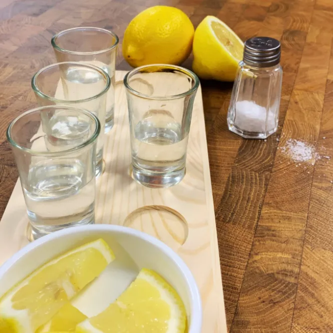 Tequila serveer set