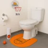 Toilet Basketbal Set - Grappig Basketbalspel voor op het Toilet (7-delig)