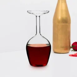 Upside Down Wine Glass - 350 ml - Omgekeerd Wijnglas