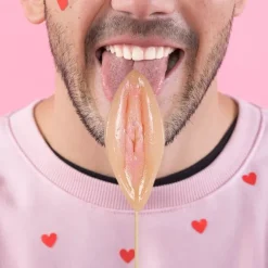 Vagina Lolly - Grappig Cadeau - Aardbeiensmaak - Lollipop