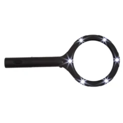 Vergrootglas met Licht - 6 LED-lampjes - 24 cm - Draagbaar