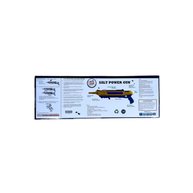 Vliegenmepper Zout pistool - Fly salt power gun