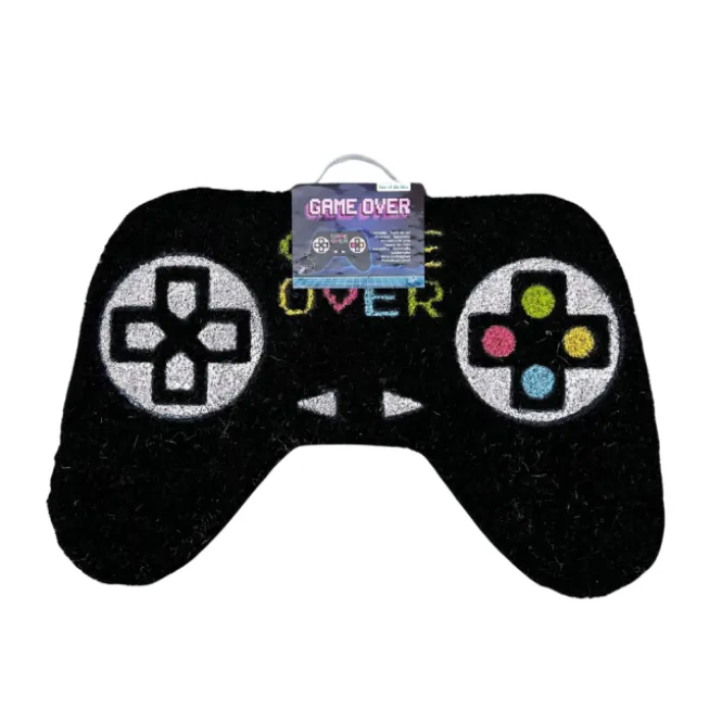 Vloermat 'Game Over' - Kokos/Sisal - 60x40 cm - Retro Gaming Design