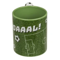 Voetbal Mok met Spinner Handvat - Keramiek - 350 ml