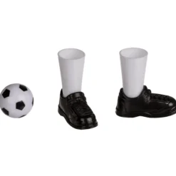 Voetbal Mok - 12,5 x 10 cm - Inclusief 2 Schoenen en Bal - 280 ml