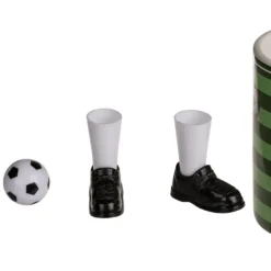 Voetbal Mok - 12,5 x 10 cm - Inclusief 2 Schoenen en Bal - 280 ml