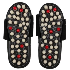 Voetmassageslippers Maat L - Maat 44-45 - Reflexologie Voetmassage