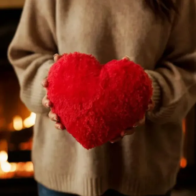Warming Heart Pillow - Warmtekussen - 26 cm - 45min Hot