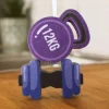 Wash 'n' Workout spons set van kettle bell en dumbell