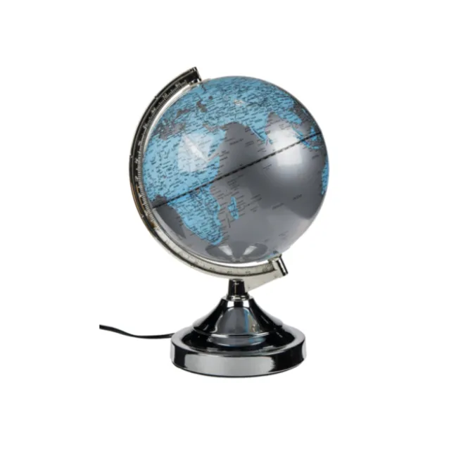Wereldbol lamp met verlichting - stijlvolle globe voor thuis of kantoor