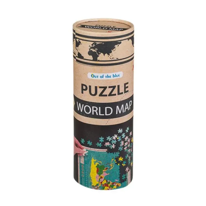 Wereldkaart Puzzel 300 Stukjes