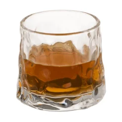 Whisky glazen 'on the rocks'