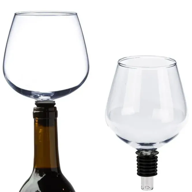 Wijnglas voor op fles