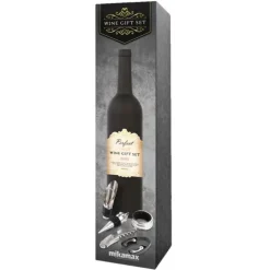 Wine Gift Set in Wijnfles Design - Wijnaccessoires - 5-Delig