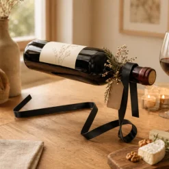 Wine Holder Ribbon - 70cl Wijnfleshouder - 34 cm