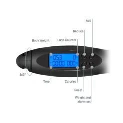 Wireless Jumping Rope - Snelheidsmeter, Calorie en Sprongteller