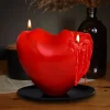 XXL Harten Kaars - Melting Heart Candle