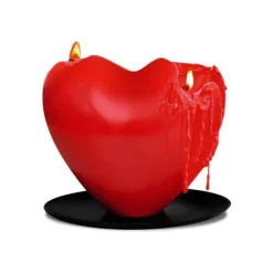 XXL Harten Kaars - Melting Heart Candle