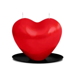 XXL Harten Kaars - Melting Heart Candle