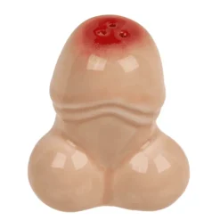 Zout- en peperstrooierset - Penis design - Keramiek